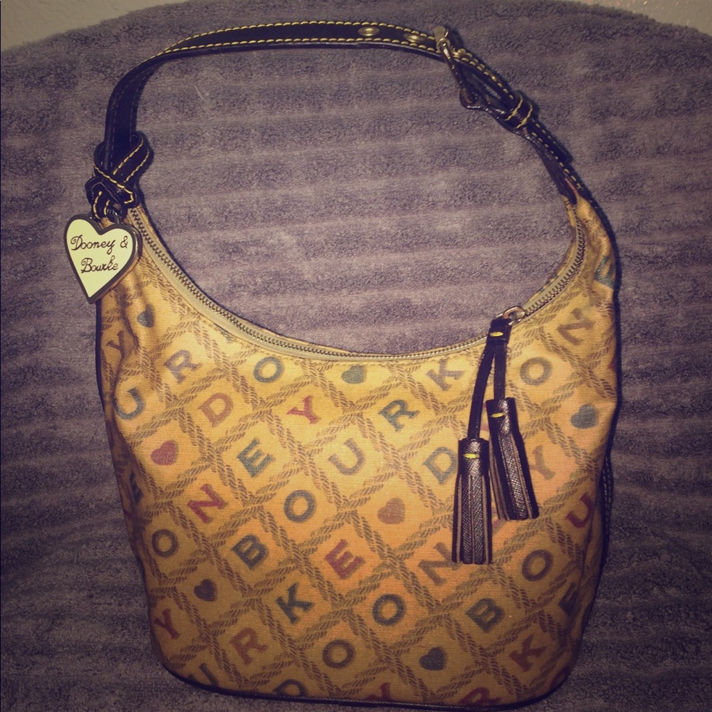 Dooney and Burke HoBo Handbag with the Monogram.
